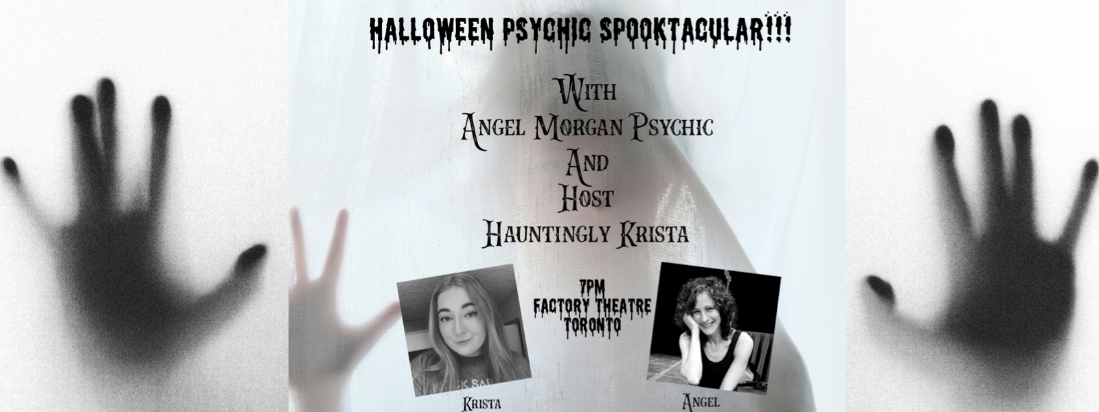 Angel Morgan: Halloween Psychic SPOOKtacular! show poster